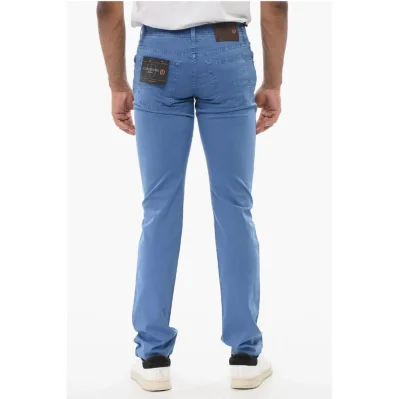 ID LUXURY DENIM Ton-sur-ton Embroidered Denims