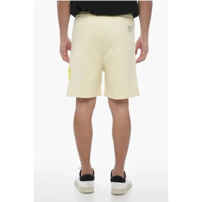 Brushed Cotton Jogger Shorts