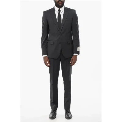 CC COLLECTION Pinstriped REFINED Virgin Wool Suit