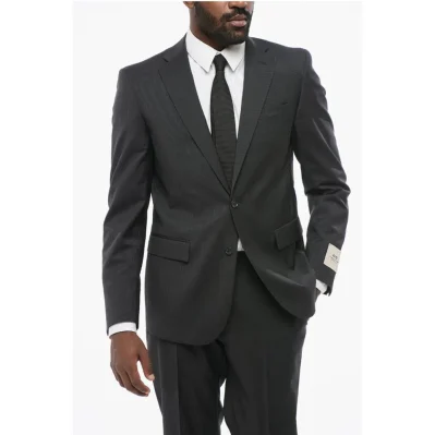 CC COLLECTION Pinstriped REFINED Virgin Wool Suit