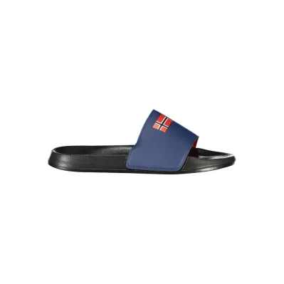 Black Plastic Mens Sandal