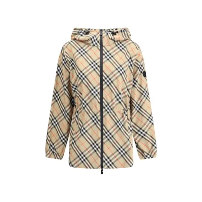 Archivio Check hooded Jacket