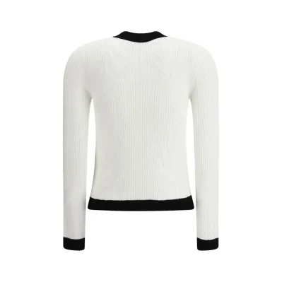 LS BUTTONED TORSADE KNIT CARDIGAN