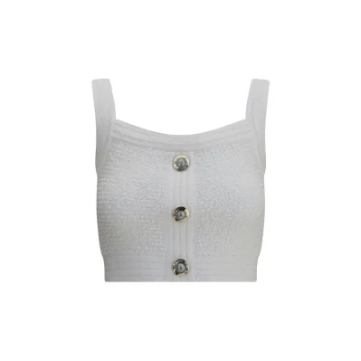 STRAPS LIGHT TWEED TOP
