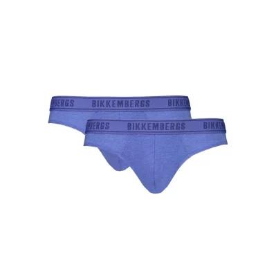 Blue Cotton Underwear
