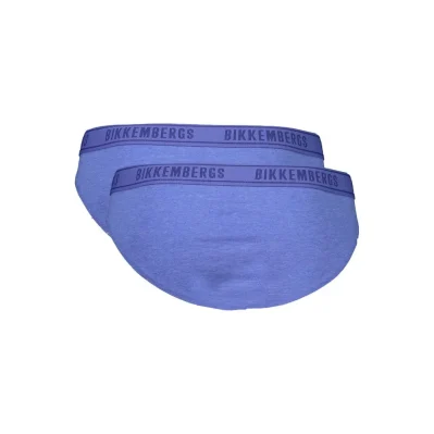 Blue Cotton Underwear