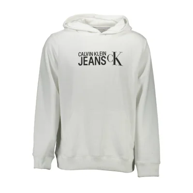 White Cotton Men Sweater