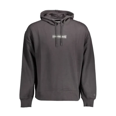 Black Cotton Sweatshirt