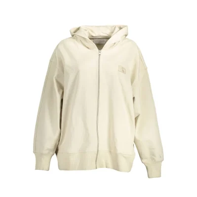 Beige Cotton Sweatshirt