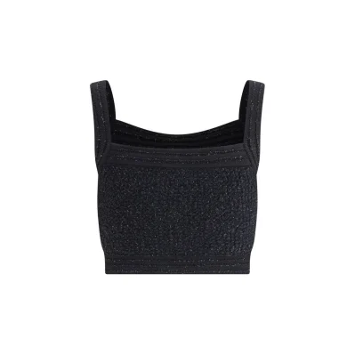 STRAPS LIGHT TWEED TOP