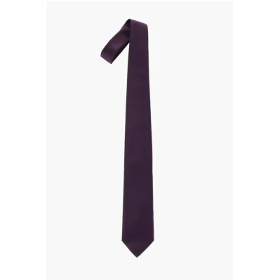 solid color silk tie