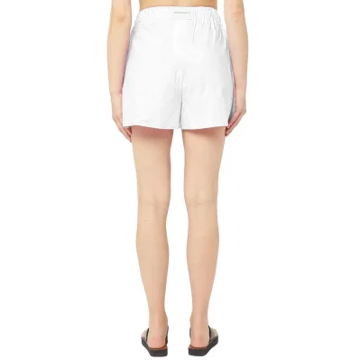 White Cotton Short
