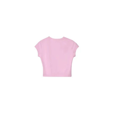 Pink Cotton Tops & T-Shirt