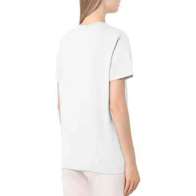 White Cotton Tops & T-Shirt