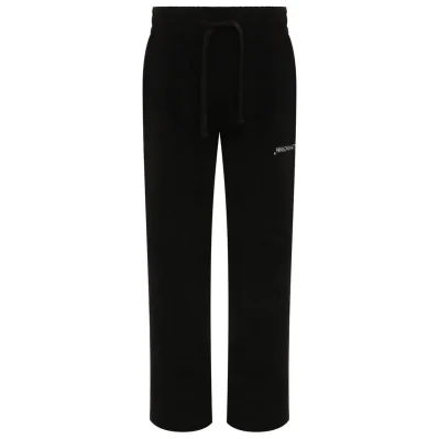 Black Cotton Jeans & Pant