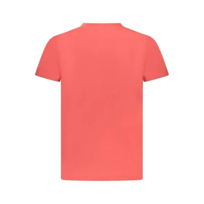 Red Cotton Men T-Shirt