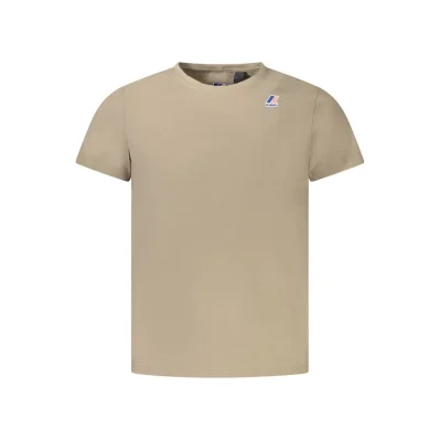 Beige Cotton T-Shirt