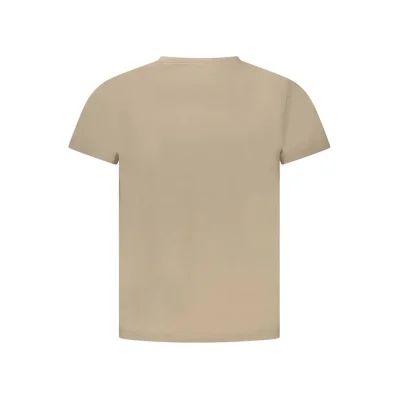 Beige Cotton T-Shirt