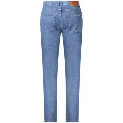 Blue Cotton Men Jeans
