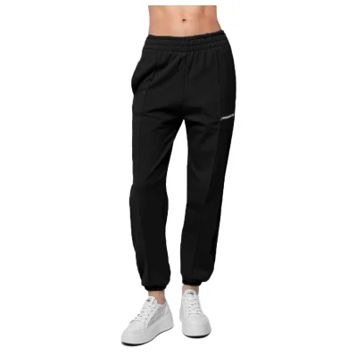 Black Cotton Jeans & Pant