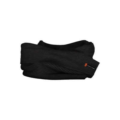 Black Cotton Scarf