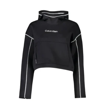 Black Polyester Sweater