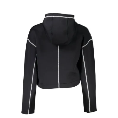 Black Polyester Sweater