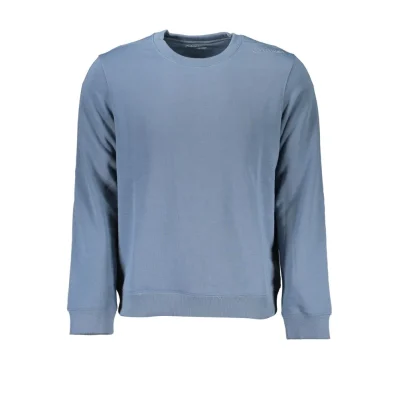 Blue Polyester Sweater
