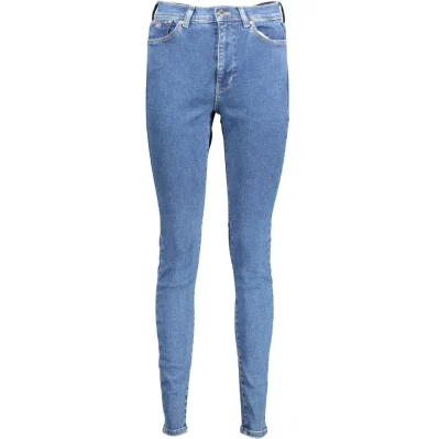 Blue Cotton Jeans & Pant