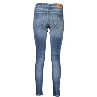 Blue Cotton Jeans & Pant