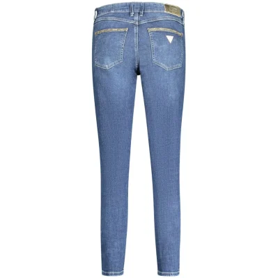 Blue Cotton Jeans & Pant