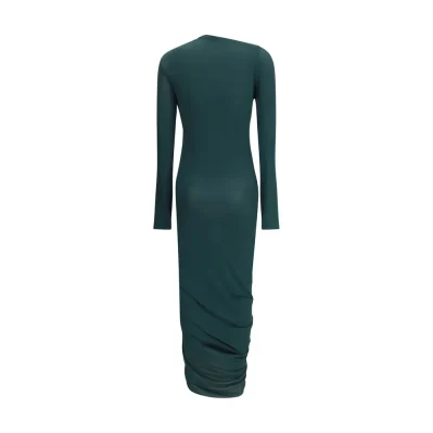 Draped midi Dress