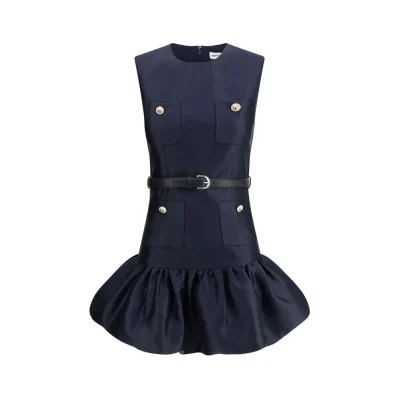 Taffeta Short Dress