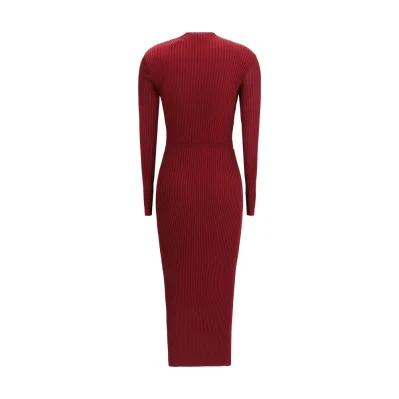 Ribbed midi Dress