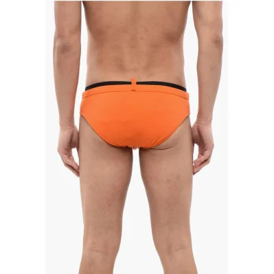 Swim Brief with Logoed Elastic Band