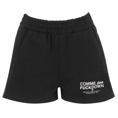 Black Cotton Short