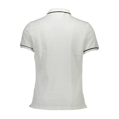 White Cotton Polo Shirt