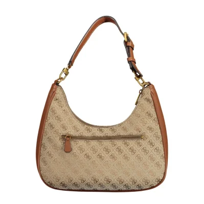 Brown Polyethylene Handbag