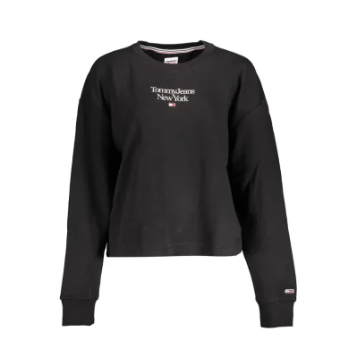 Black Cotton Sweater