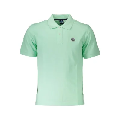 Green Cotton Polo Shirt