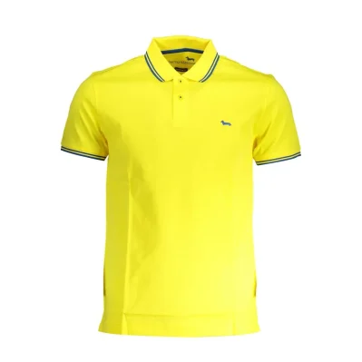 Yellow Cotton Polo Shirt