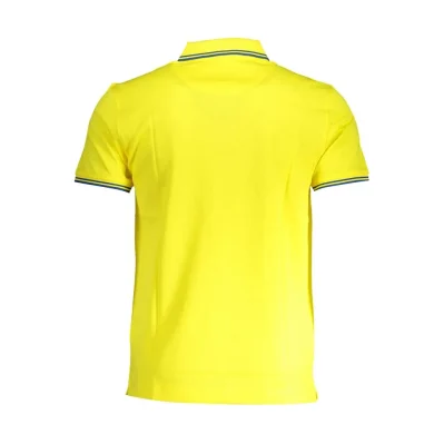 Yellow Cotton Polo Shirt