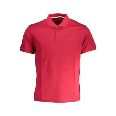 Red Cotton Polo Shirt