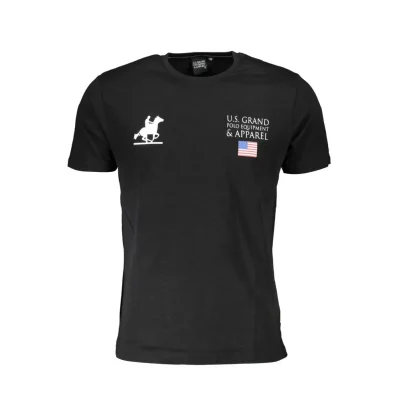 Black Cotton T-Shirt