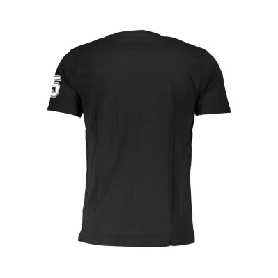 Black Cotton T-Shirt
