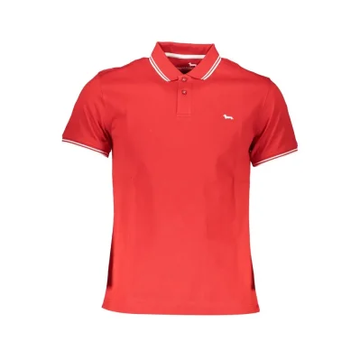 Red Cotton Polo Shirt