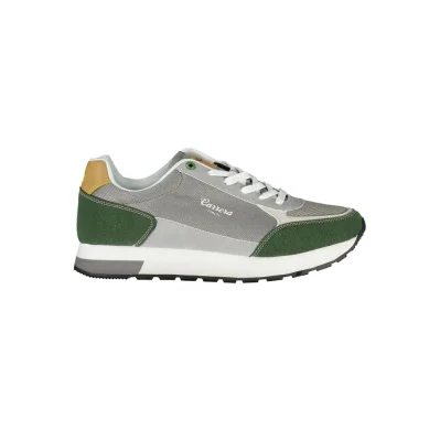 Gray Polyester Sneaker