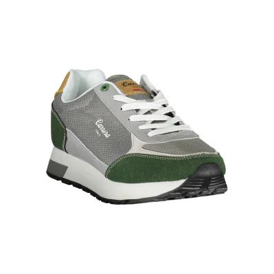 Gray Polyester Sneaker