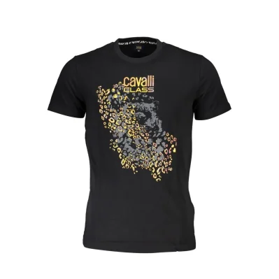Black Cotton T-Shirt