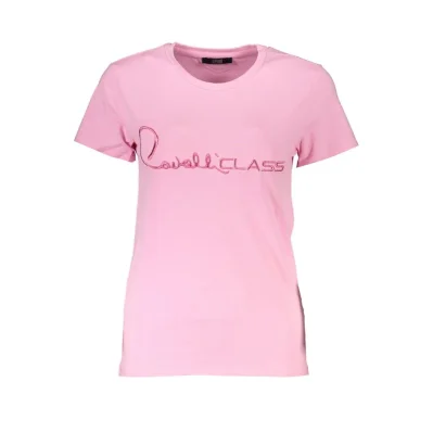 Pink Cotton Tops & T-Shirt